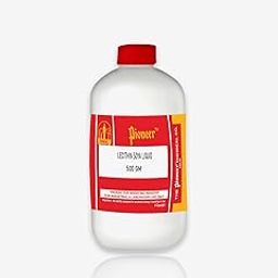 PIONEER CHEMICALS - Lecithin Soya Liquid | Natural Emulsifier for Food, Cosmetics & Health Products | 500 GM-24