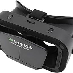VR SHINECON Virtual Reality Glasses 3D VR Headset for Movies & Gaming, Adjustable Lenses, Comfortable Fit, Universal Compatibility for iPhone & Android Smartphones-22