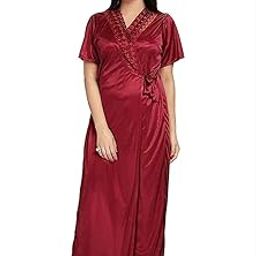 Women's Night Wear | Elegant & Comfortable Sleepwear for Home Relaxation | Soft Fabric with Relaxed Fit for Peaceful Nights-image-28