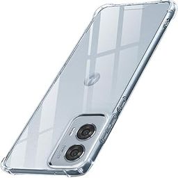 TheGiftKart Crystal Clear Back Cover Case for Motorola Edge 50 Fusion 5G | 360 Degree Protection | Shock Proof Design | Transparent Back Cover for Moto Edge 50 Fusion 5G (PC & TPU, Transparent Bumper)-image-84