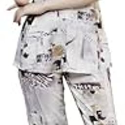Riza Imported Rayon Fabric Short Sleeves Mandarin Collar Relaxed Fit Printed Night Suit Set/NS-2131-image-19