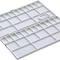 Kabeer Art 41 Wells Folding Painting Palette 12 cms X 25 cms-28