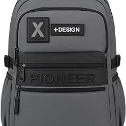 Laptop Bag for Office, School, Business Travel College Durable Laptop Backpack for Men & Women (Multipurpose) (Gray)-image-11