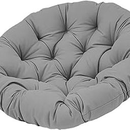 UJEAVETTE Hanging Chair Cushion Comfortable Outdoor Chair Seat Cushion for Living Room Grey-image-99