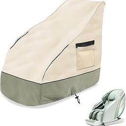 Massage Chair Cover 59"x39"x30" Inch 600D Oxford Cloth Full Body Shiatsu Massage Chair Protective Cover with Drawstring Waterproof Dustproof Massage Chair Protector Cover-image-25