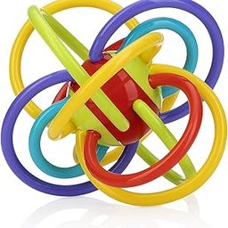 Homava Lots A Loops Sensory Multicolor Teether and Baby Rattle Toy - 3+ Months - Baby Teething Toy | Pack 1-image-12
