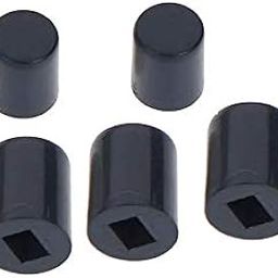Black Round Switch CAP For Tactile Self-locking (Non-Self- Locking) Push Button-Pack of 5-image-8