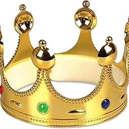 Birthday Party Decoration (King Crown) | Golden King Birthday Crown | Golden King Crown | Party Crown Party favour |-20