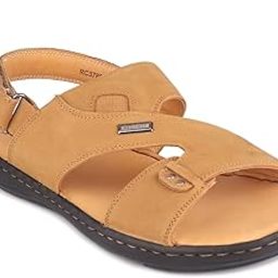 Rust Formal Leather Sandal For Men (RC3789 022)-image-14