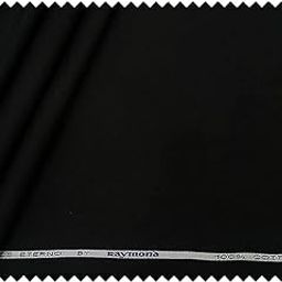 Raymond 100% Cotton Shirt Fabric (1.7 Meters, All Weather Fabric, Unstitched Premium Fabric) (Black)-image-77