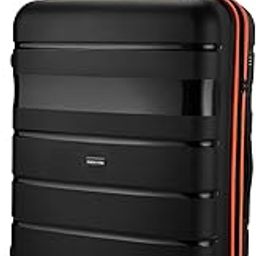 Jupiter Hard-Sided Polypropylene Check-in Luggage 28 inch | 75cm | 8 Wheels Large Trolley Bag for Travel | Suitcase (Black)-picture-21