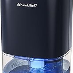 TABYIK Dehumidifier, 35 OZ Small Dehumidifiers for Room for Home, Quiet with Auto Shut Off, Dehumidifiers for Bedroom (280 sq. ft), Bathroom, RV, Closet,Blue-image-55