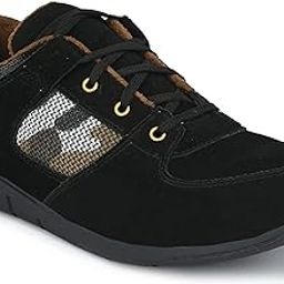 Black Suede Leather Safety Shoes for Men ADR1005 (Size 6 to 11)-picture-42
