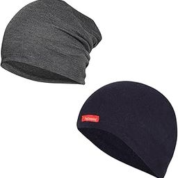 apsra ls Combo Pack of 2, Skull Cap and Beanie Cap of Cotton 197 Multicolour-picture-8