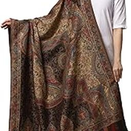 Kashmiri Kani Wool Shawl for Women (2J104_Multi)-image-48