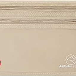Money Belt For Travel with 1x Passport and 6x Credit Card Protector RFID Sleeves Beige (RFID Blocking)-image-57