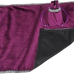 bnf® 26' Altar Tarot Tablecloth Divination Cards Bag Wicca Square Non-Slip Purple+Tablecloth A|Home & Garden | Kitchen, Dining & Bar | Linens & Textiles |1Pc Table Cloth-image-15