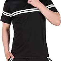 JM Men's Atheletic Gym Running Sports Tshirt & Short | Regular Fit for Boys & Mens-image-82