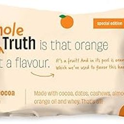 The Whole Truth | 12g Protein Bar | Orange Cocoa |All Natural | No Artificial Sweeteners | All Natural Ingredients 52g-1