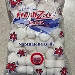 FreshZone Napthalene Balls Pure Quality - Big Size (White) 500 GMS-image-76