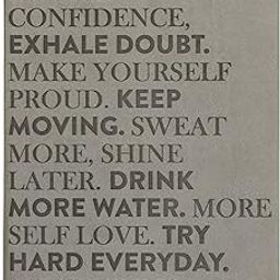 “You Are Strong” Guided Motivating Fitness Journal, 6x8"-12