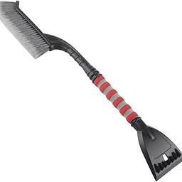 Enakshi® Snow Brush Leaf Dust Brush with Foam Grip for Trucks Gift Men Red Grey |Automotive Tools & Supplies | Automotive Care & Detailing | Ice Scrapers & Snow Brushes-image-19