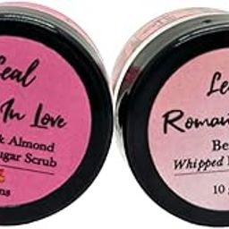 Leal Cosmetics Berry Lip Balm & Lip Scrub Combo | Lip Care for Men and Women | Exfoliator Lip Scrub for Dry, Chapped Dark Lips | Whipped Lip Balm for Soft Lips | Scrub for Pigmented Lips (Pack of 2)-image-29