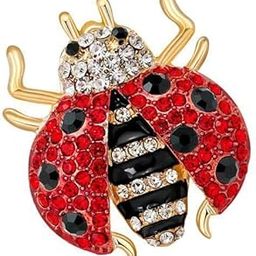 calandis ™ 2xRhinestone Ladybug Beetle Insect Accessories Brooch Pin Badge Red | Pins & Brooches | Fashion Jewelry-picture-30
