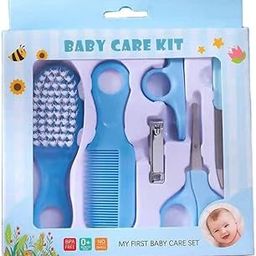 LANELLIE Baby Care Kit/Baby Grooming Scissors& Nail Clipper Set For New Born/Healthcare Kit/Set Of 5 Different Products,Multicolor-31