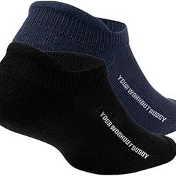 Fit socks |Your Workout Buddy | Sports Socks For men | Ankle Length | Odour Free & Anti Bacterial | Padded Base with Air vents & Arch Support| Blue & Black|Set of 2-image-35