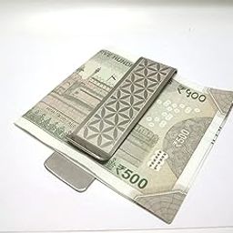 DLCCREATION Money Clips in Stainless Steel Front Pocket Minimalist Slim Credit Card Holder, Small Cash Clip Size: 2cm x 7.5cm-picture-36