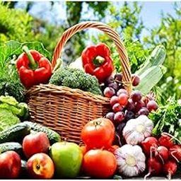 Fruits Oil Proof & Waterproof Peel & Stick Heat Resistant Vinyl Wall Stickers for Kitchen Tiles Backsplash, Behind Gas Stoves, Sink, Wash Basin Size - 73X45 CM HM283-image-47