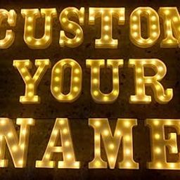 LEDOLUX Marquee Alphabet Shaped Led Light Asthetic Decorations Letter Light for Romantic Gift, Bedroom, Table, Home Decoration, Night Light Lamp and Wall Lamp (Customize Your Name 6 Letter)-picture-32