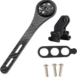 Bicycle Computer Holder, Road Bike Cycling Computer Integrated Handlebar Stem for Garmin for Bryton Series(for Garmin)-34