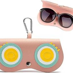 Sunglasses Case for Women and Girls - Fashionable Stylish Sunglasses Organizer for Travel with Hook for Hand Bags - Trendy Eyewear Pouch for Sunglasses-image-99