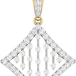 pc jeweller Yellow Gold and Solitaire Pendant for Women-picture-31