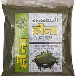 Rajasthani Heena Super Herbal Natural Organic Mahendi leaf henna Powder for Hair (1000 Gram) With hair colour brush-image-62