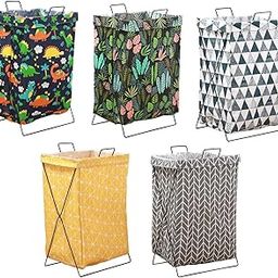 Foldable Laundry Basket Storage Organizer Container for Bathroom Dorm Travel DinosaurOxford Cloth| Laundry Basket | Laundry Hamper | Foldable Laundry Basket-image-34