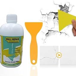 Kleva Wall Repair Paste - Paint Putty Crack Filler for Walls and Joints - Waterproof Mending Agent for Holes and Damage (300gm, White)-image-99