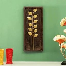 GI HERITAGE Beautiful Iron Titan Leaf Wall Décor for Home and Decor | Decorative Accent for Home, Living Room & Gifting-image-57