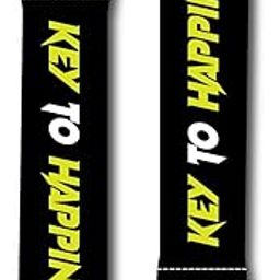 Fabric 1 Pcs Key To Happiness Lanyard Keychain Tag Holder For All Bikes Cars Rider Boys Girls Keychains Holder Multicolored (6 X 1 Inch)-picture-30