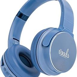 Voods Heads Active Bluetooth Wireless Headphone with Mic, 120 Hrs Play Time, 40mm Drivers, Dual Pairing and Crystal Clear Sound, On Ear Headphones with Noise Cancellation, IP65 Water Resistant (Blue)-18