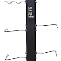 USI UNIVERSAL Cable Attachment Rack, CARK LAT Pulldown Storage for Lat Pull Down Bar, Heavy Duty Steel Cable Attachments Gym Storage Rack, Lat Bar Organizer for Different Cable Handles-picture-21