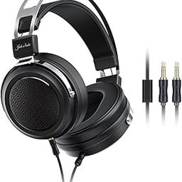 FiiO JadeAudio JT1 Professional Studio Headphones for Recording Gaming Headset with Microphone, 50mm Diaphragms, Hi-Res Music Studio Headset-picture-28
