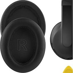 Geekria QuickFit Replacement Ear Pads Compatible with Anker Soundcore Life Q10, Life 2 NEO BT Headphones, Ear Cushions (Black)-image-10