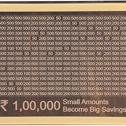 Sajja Craft Wooden Money Piggy Bank - Modern Cash Saver Money Box for Kids & Adults, Coin Box with Carved Design, Unique Decorative Savings Box, Wooden Coin Box, Money Saver, Piggy Bank with Numbers-image-5
