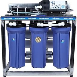 Aqua Health Care, 25 LPH Commercial RO Water Purifier Plant with fully Automatic and Tds Adjuster, Full Stainless Steel Body Works Upto 3000 tds-image-42