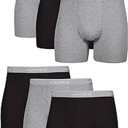 Men's Underwear Boxer Briefs, Cool Dri Moisture-Wicking Underwear, Cotton No-Ride-Up for Men, Multi-packs Available-picture-14