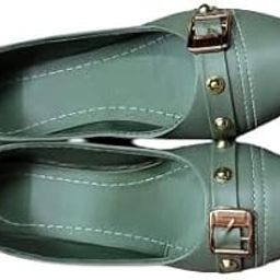 Safar Footwear Women's Genuine Soft Leather Green Bellie Juttis | Japuri Rajasthani Mojadi | Punjabi Casual Jutti | Girl's Office Flat Jooti Ladies Mojari-image-36