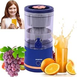 Drumstone 𝐖𝐈𝐓𝐇 𝟏𝟐 𝐘𝐄𝐀𝐑𝐒 𝐖𝐀𝐑𝐑𝐀𝐍𝐓𝐘 Electric Citrus Juicer – 200ml Capacity, Automatic Juice Extractor for Orange, Lemon, Grapefruit – USB-C Rechargeable, Portable, Compact-picture-26